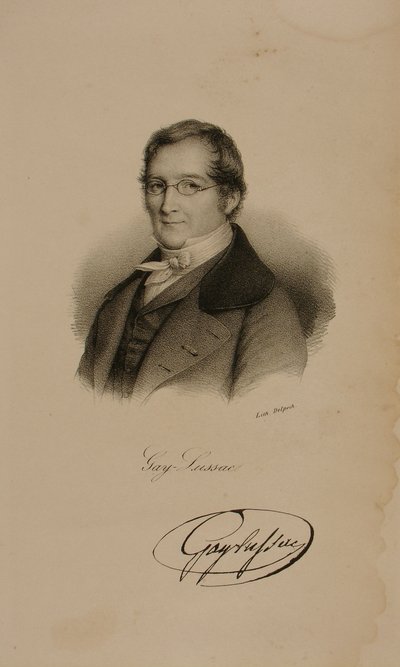Louis Joseph Gay-Lussac (1778-1850) de Francois Seraphin Delpech